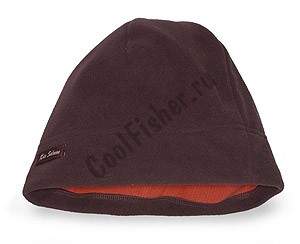 Двухслойная шапка KOLA SALMON Polartec Windbloc|ThermalPro BROWN|ORANGE (L)