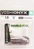  Yoshi Onyx Double Hook 1|0 (  . 10.) (BN)