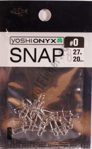 Застёжка Yoshi Onyx SNAP A # 0 (упаковка 20 штук)