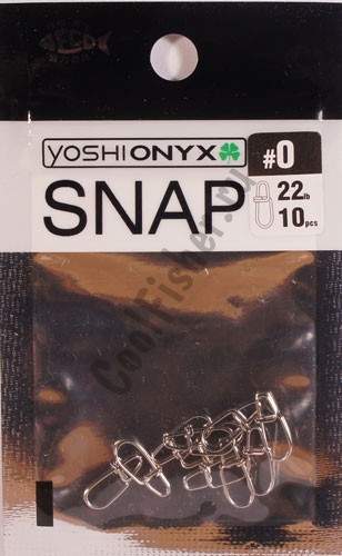 Застёжка Yoshi Onyx SNAP B # 0 (упаковка 10 штук)