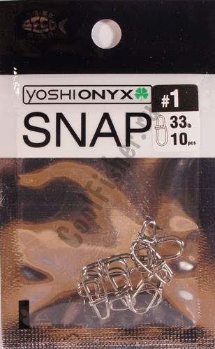 Застёжка Yoshi Onyx SNAP B # 1 (упаковка 10 штук)
