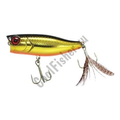  Jackall Chubby Popper 42 hl gold & black