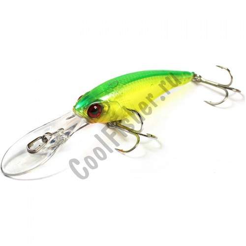  Jackall Soul Shad 45 SP yk lime chart