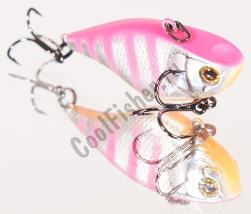  Jackall Chubby Vibration pink zebra