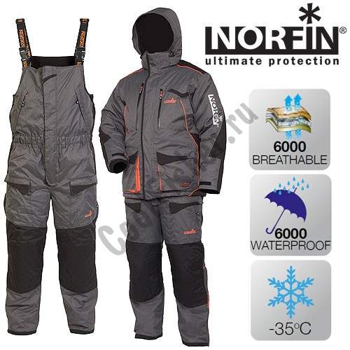   Norfin DISCOVERY GRAY 04 .XL