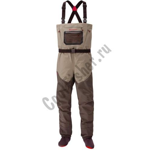  Redington Sonic-Pro Hd Wader Clay|Dark Earth Large Short