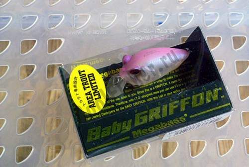  Megabass Baby Griffon Trout nc frozen pink