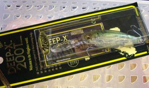  Megabass Deep-X 200T gp crystal shad