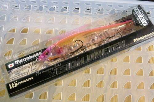  Megabass Oneten Racing light pink back shad