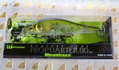  Megabass Propdarter 80 see through ayu