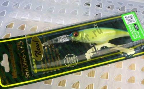  Megabass Shading-X 75 blue back chart candy