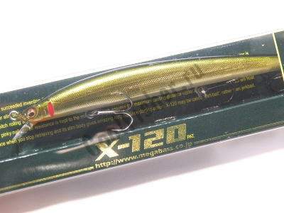  Megabass X-120 m moss back golden shad ob