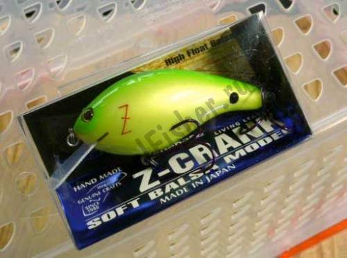  Megabass Z-Crank Blue Label fine chart lime