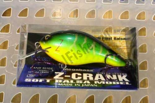  Megabass Z-Crank Blue Label hot tiger