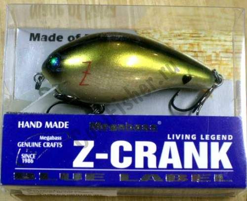  Megabass Z-Crank Blue Label shad