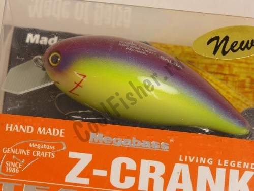  Megabass Z-Crank Teardrop table rock sp