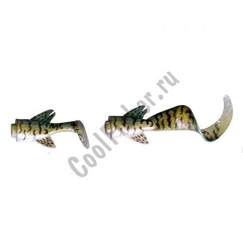  Savage Gear 3D LB Hybrid Pike 17cm Spare Tail Kit 07-Green Silver Pik