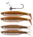   Savage Gear Crazy Blade Bleak kit 10cm 4+1pcs 02-Rudd Minnow