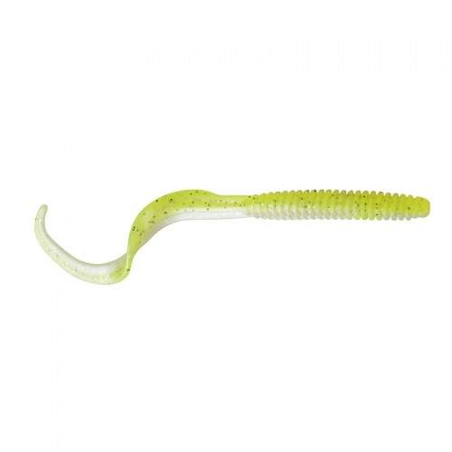  Savage Gear LB Rib Worm 110mm Chartreuse Pearl 8pcs