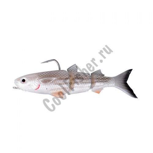  Savage Gear 3D TPE Mullet 130 Wake 29g SS 03-White Silver