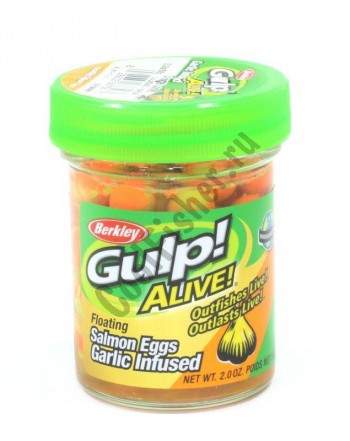   Berkley Gulp Alive Garlic Salmon Eggs ORGCMT