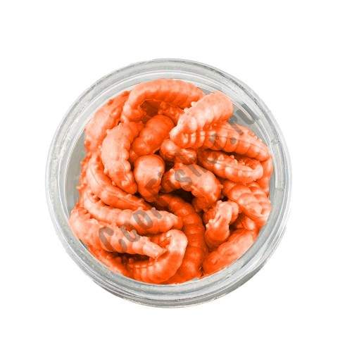   Berkley Powerbait Honey Worms 25 hot orange