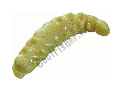   Berkley Powerbait Honey Worms 25 yellow scales
