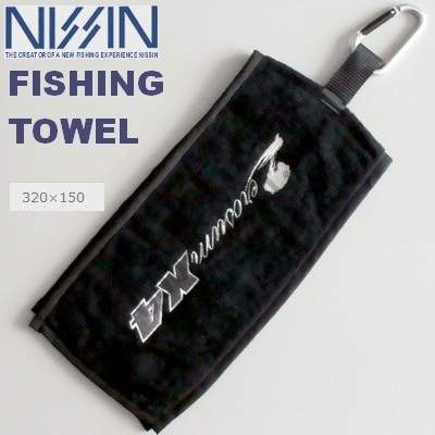 Полотенце Nissin Fishing Towel цвет Черный