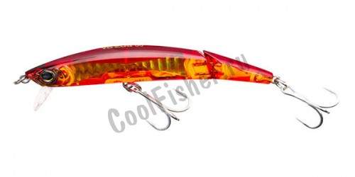  F1096-GHBR Yo-Zuri CRYSTAL 3D MINNOW JOINTED 100F