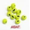   Agat Tungsten Trout Hooks Jig Head 3,8.  Chartreuse