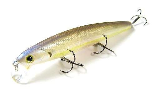  Lucky Craft Flash Minnow 110-250 Chartreuse Shad