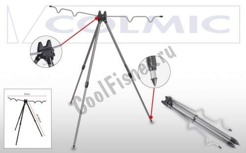  COLMIC  SEA PORT TRIPOD