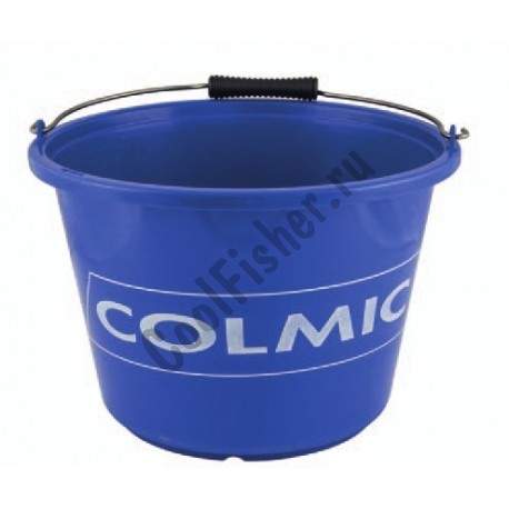 Пластиковое ведро для прикормки COLMIC BLU:12 Lt