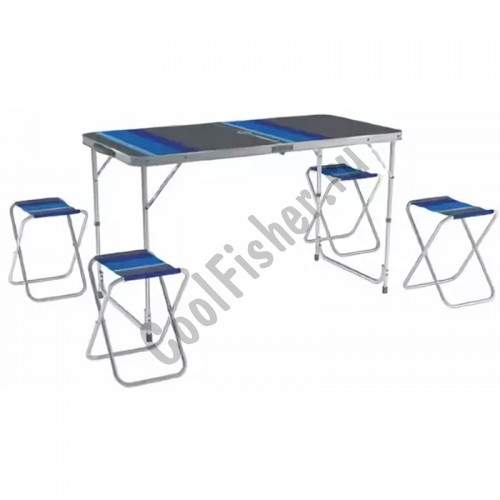Комплект мебели ZAGOROD В 103 (4 стула + стол складной)