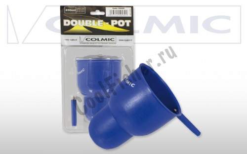    DOUBLE POT 250ml  COLMIC COU05