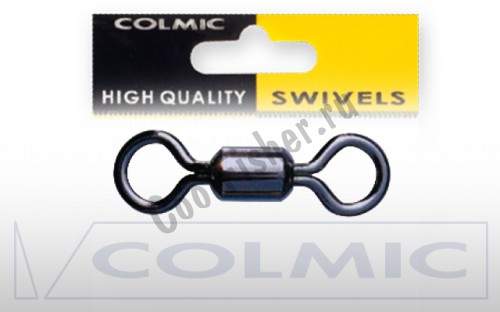  COLMIC ROLLING SWIVELS BLACK  16 | 22 |12