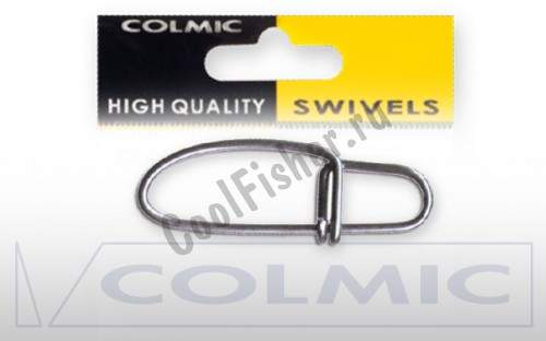 Застежки COLMIC Insurance snap nickel № 0 | 10кг|12шт