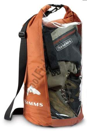  SIMMS Dry Creek Roll Top Orange|Clear