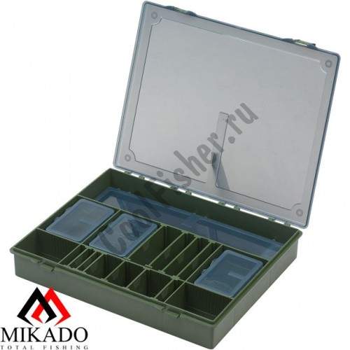 Набор рыболовных коробок Mikado CA001-SET (36.5 х 30 х 5.5 см.), набор