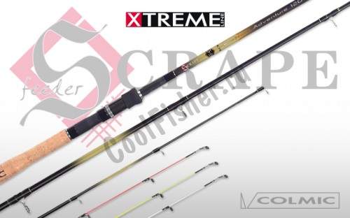   COLMIC NEXT ADVENTURE 3-S 4.15.(120gr) Carbon:Red (2oz)+Orange (2.1|2oz)+White (3oz)