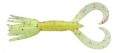   Keitech Little Spider 3 PAL #01 Chartreuse Red Flake