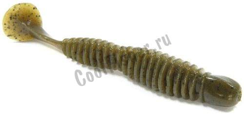   Reins Bubbring Shad 3 002 Green Pumpkin