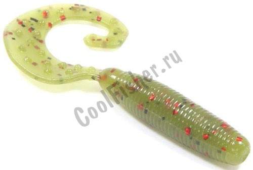   Reins FAT G-Tail Grub 2 025 Watermelon Red