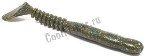   Reins Rockvibe Shad FAT 4 009 Green Pumpkin All stars
