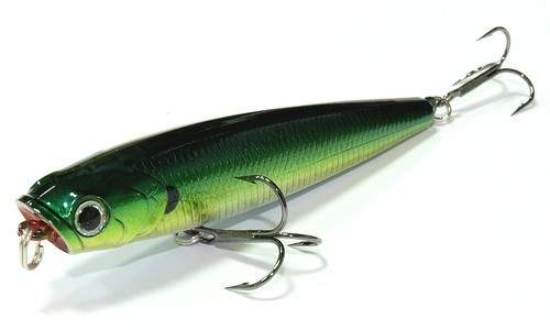  Lucky Craft Gunfish 75_0127 Laser Lime 400