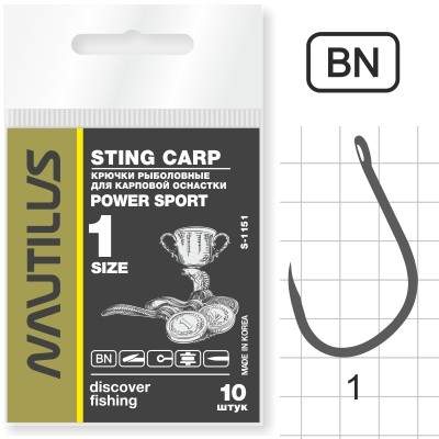  Nautilus Sting Power Carp Sport S-1151BN  1*