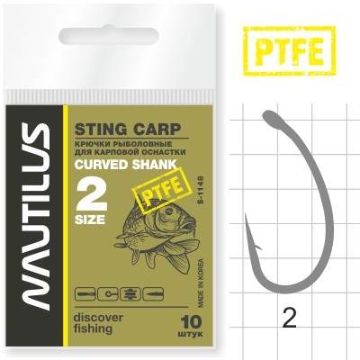  Nautilus Sting Curved Shank S-1148PTFE  2