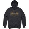  Simms Big Sky Hoodie, M, Charcoal Heather