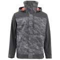  Simms Challenger Bass Jacket, 4XL, Hex Camo Carbon