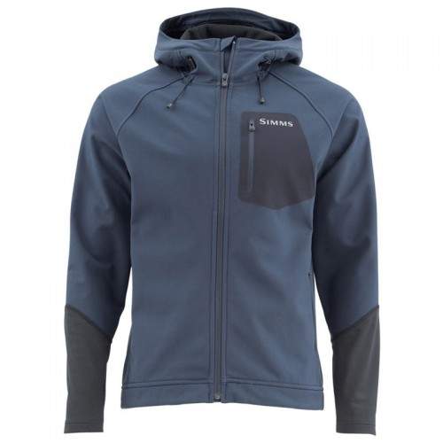  Simms Katafront Hoody, L, Admiral Blue